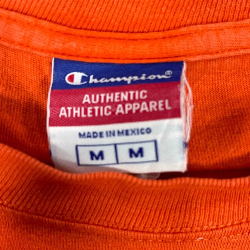 Clemson‎ Tigers Mens Medium Orange Champion Long Sleeve T Shirt